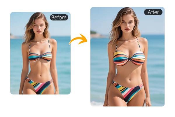 Boost Underwear Advertising with Huge Breast Expansion