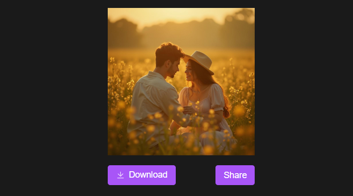 Step 3.  Download & Share.
