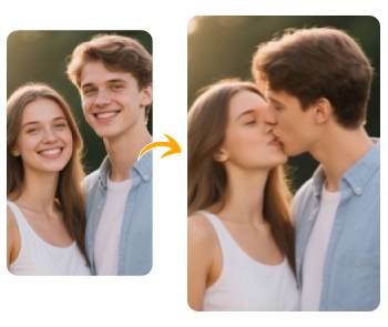 AI French Kiss Video Generator