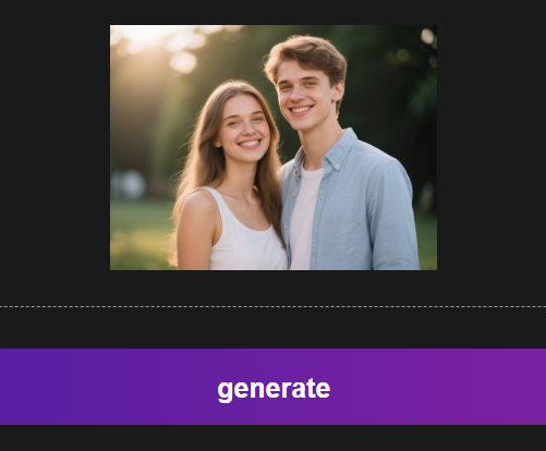 Step 2.  Generate a French Kiss Video.